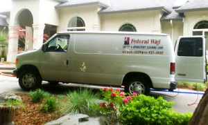 Federal Way Carpet & Upholstery Cleaning Van 
